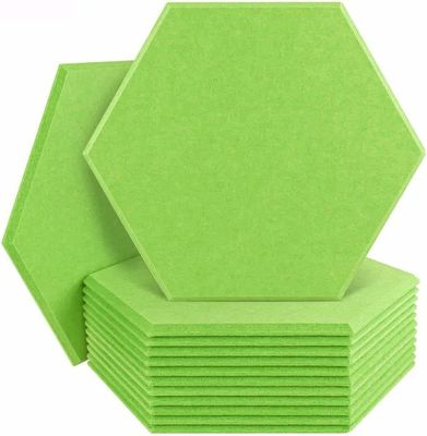 Painéis acústicos de fibra de poliéster Hexagon