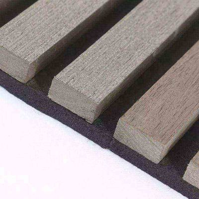 Moderno Design Alta Eficácia de Absorção de Som Painéis de Parede insonorizados de madeira composta