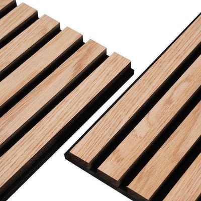 Arcos de madeira ecológicos painéis de parede acústicos para absorção sonora altamente eficaz