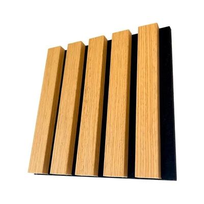 Antisonorpção Painel de parede de fibra de poliéster de laje de madeira moderna para isolamento acústico