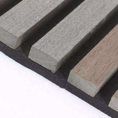 Parede e teto à prova de som de cores personalizadas, lajes laminados, painel acústico de fibra de animais de estimação