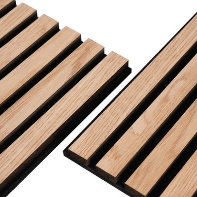 Painel de isolamento acústico de madeira de fibras de poliéster para isolamento acústico de edifícios