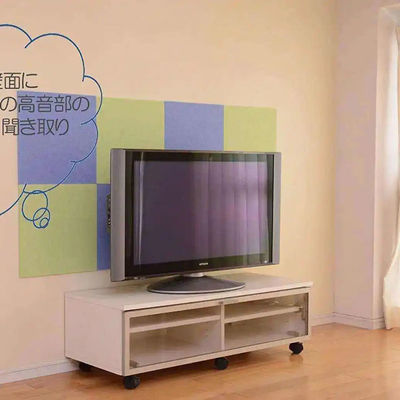Construção de Edifícios Essential Custom Cut 3D Sound-Absorbing Board para salas de reuniões