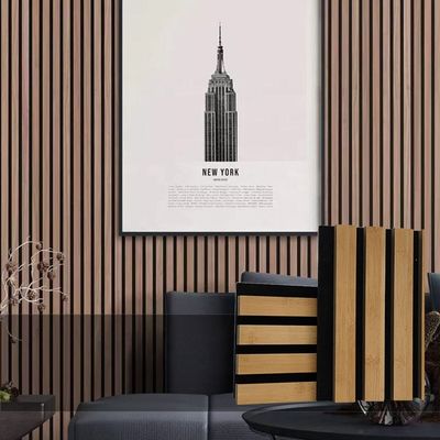 Edifício de isolamento acústico Reciclada Grille Tipo de placa de fibra de poliéster em cores personalizadas