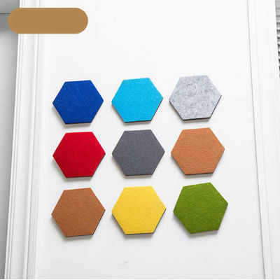 Painel de fibra de poliéster à prova de fogo para absorção acústica de cores personalizadas e ecológicas
