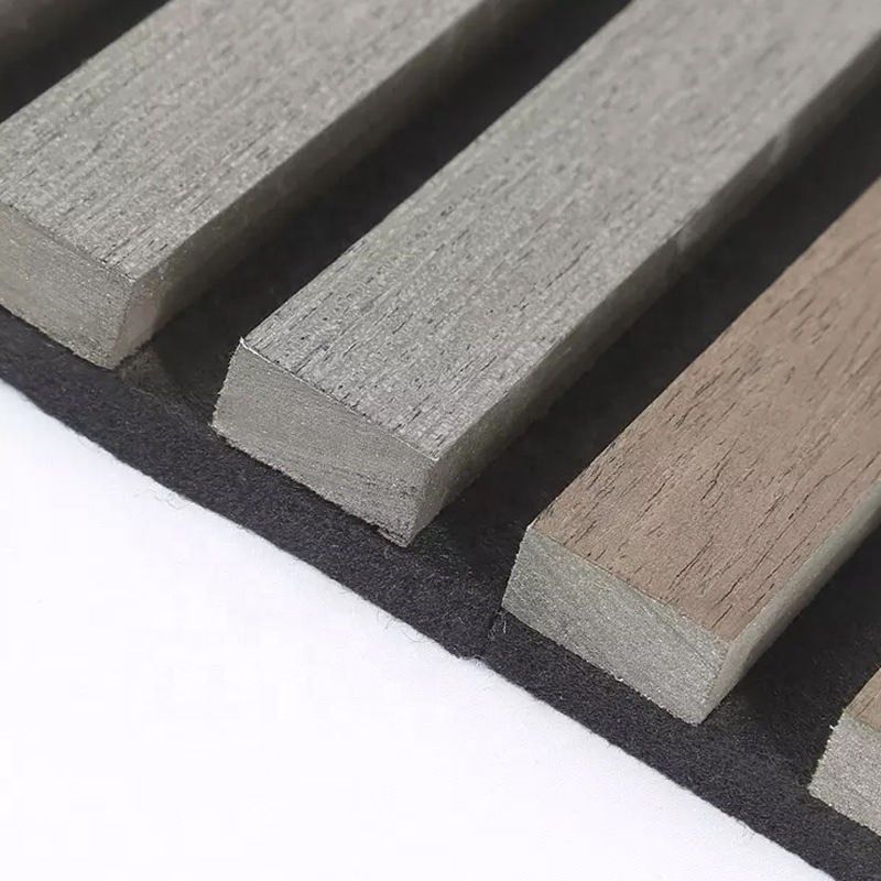 Vantagem do teto de madeira natural Material à prova de som Instalação rápida